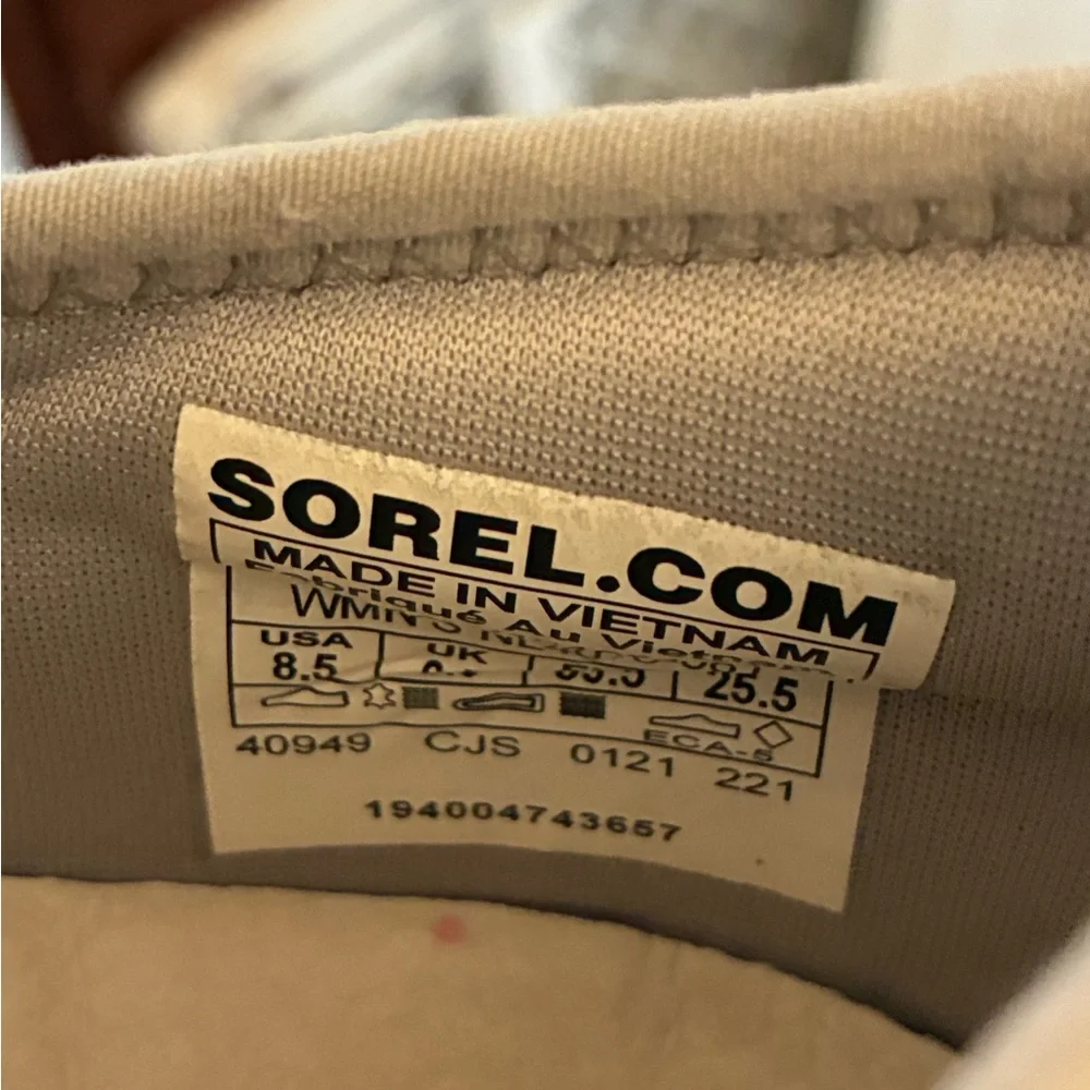 Sorel Women's Kinetic Impact II Strap Sneaker Women’s 8.5 Gray Shoes - Picture 7 of 7